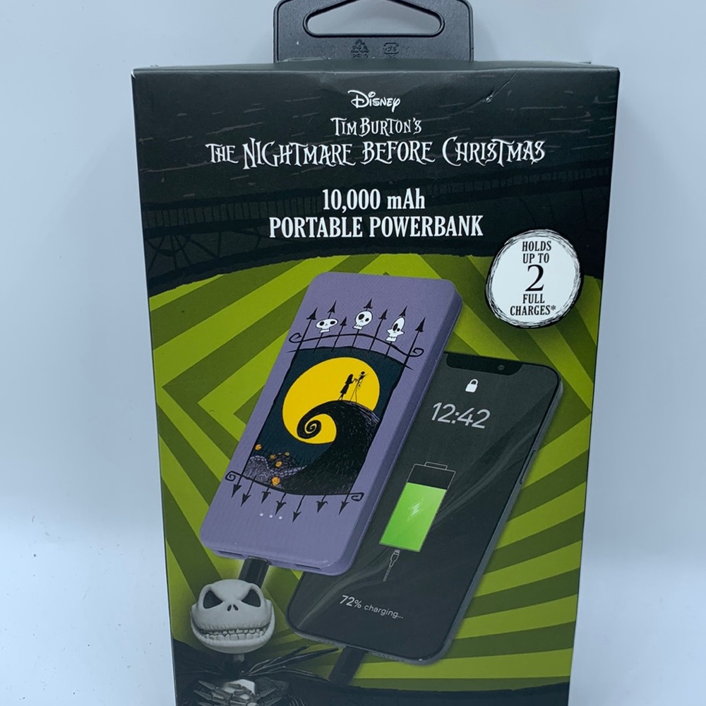 Disney Tim Burtons The Nightmare Before Christmas 10,000 mAh Portable Powerbank